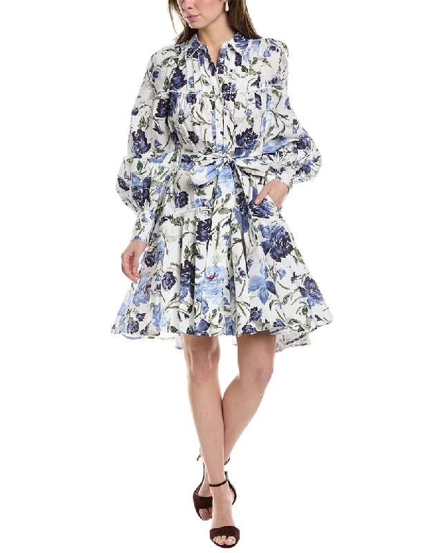 Chic Little Mini Dress -Marchesa Notte Disa Mini Shirtdress