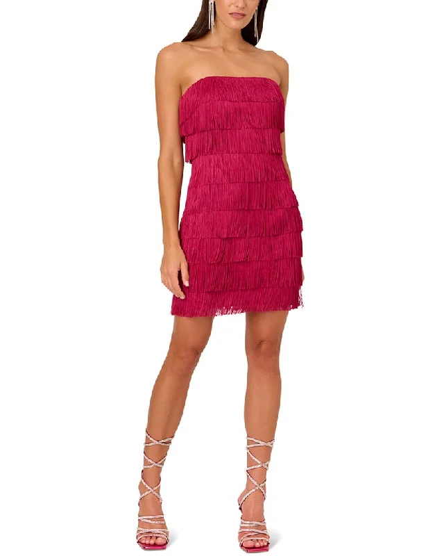 cocktail dress for parties-Liv Foster Fringe Cocktail Dress