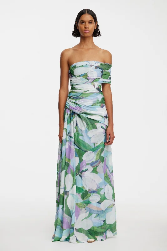 floral fit and flare maxi dress-RICHDORE MAXI DRESS