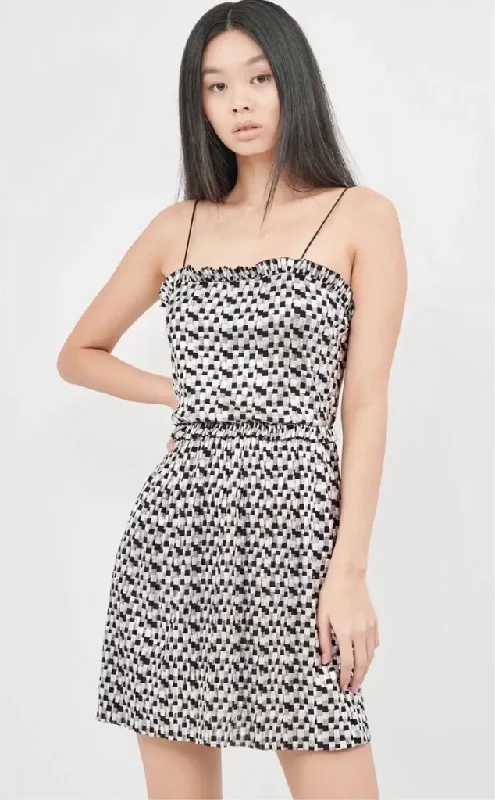 boat neck cocktail dress-XS - zara black & silver metallic party dress