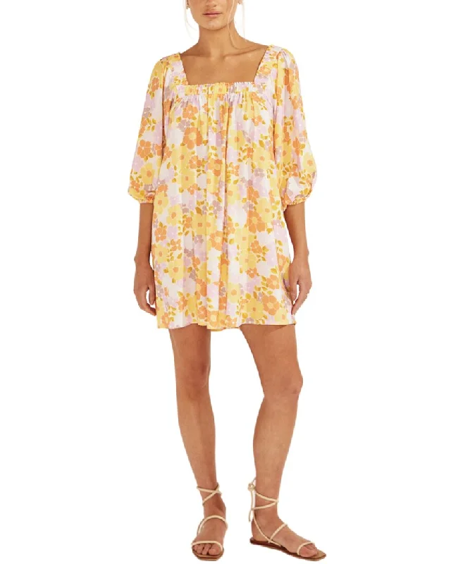 Mini Dress with Statement Sleeves -Auguste Roxanne Cassia Mini Dress