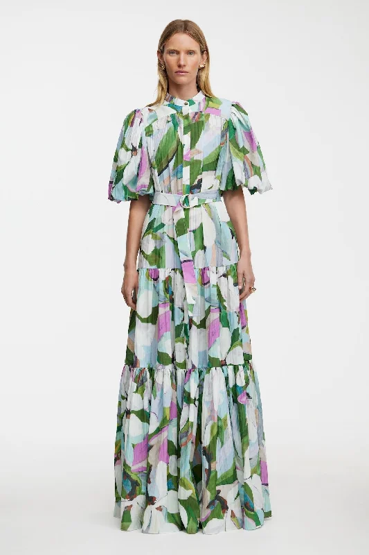 boho chic floral maxi dress-ROADE MAXI DRESS