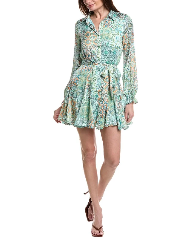 Beaded Embroidery Mini Dress -ANNA KAY Mini Dress