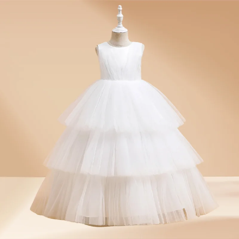 sequined formal evening dress-GownLink Christening Gown or Holy Communion Girls Handmade GLGBK001